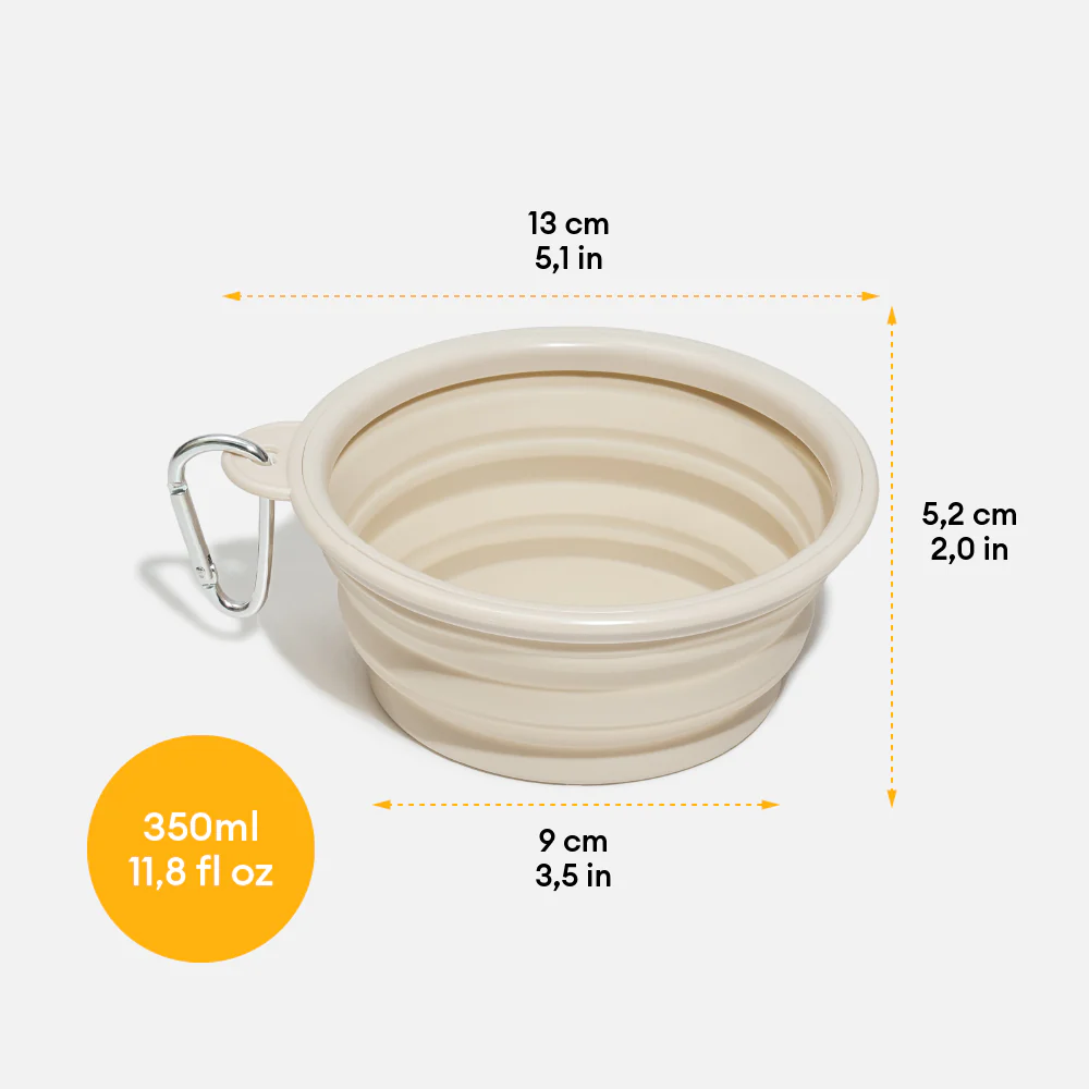 Bol en silicone pliable pour chien - Urban Roaming - Image 6