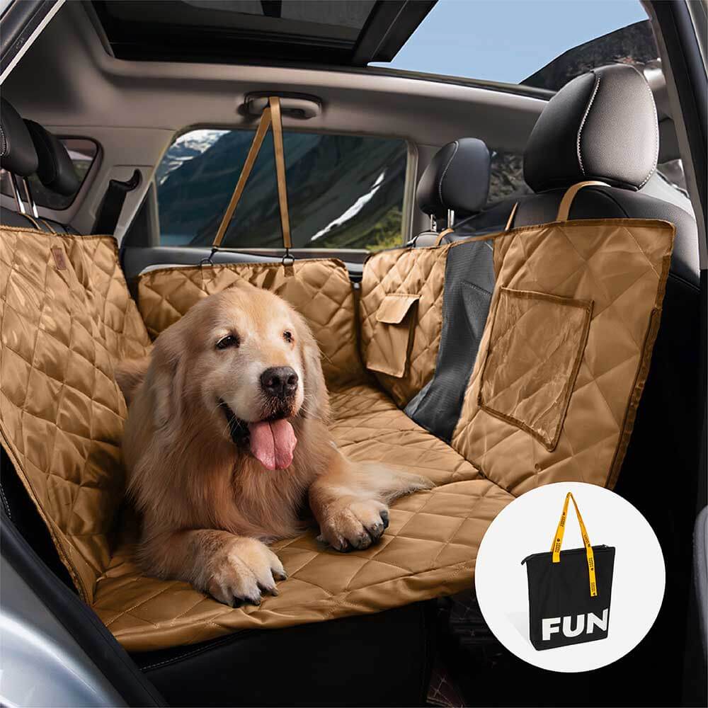 Protection voiture Siège arrière pour chien extra-large - Idéal pour le voyage et le camping - Image 15