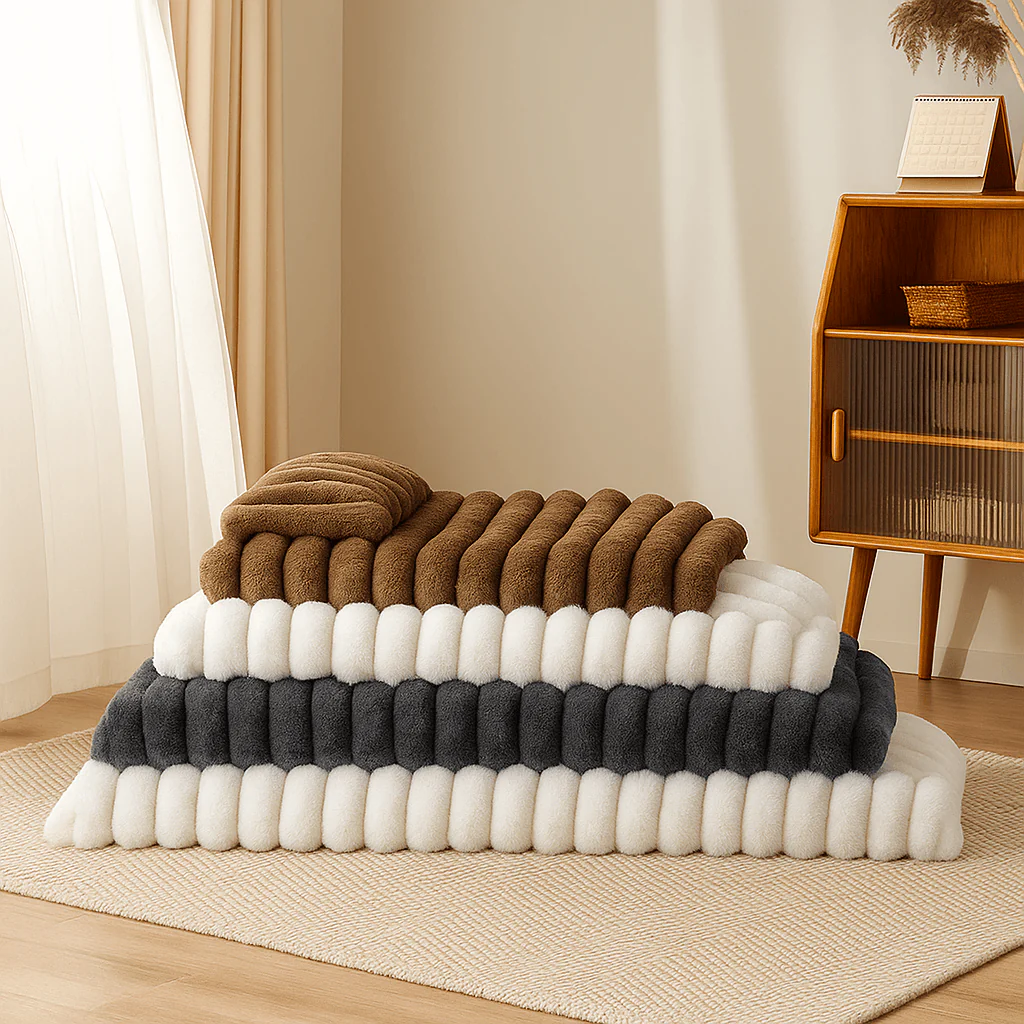 Coussin épais en peluche douillet pour chien avec oreiller apaisant - Image 3