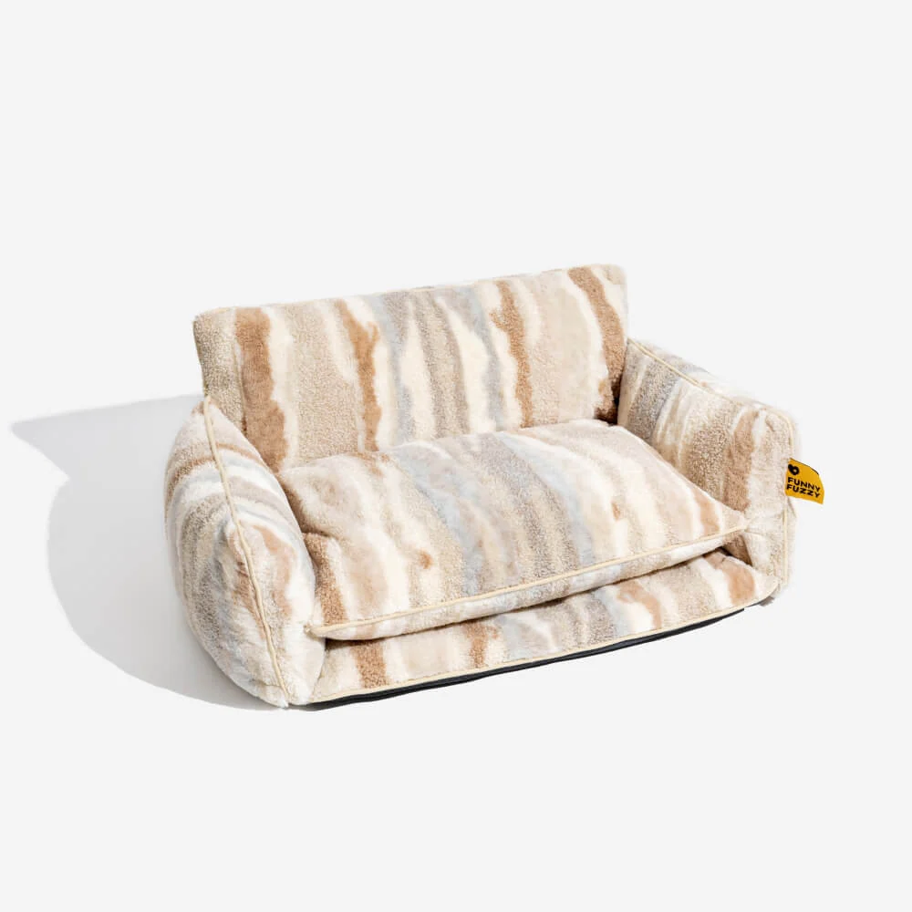 Couverture du Lit - Rayée Fausse Laine d'agneau Double Couche pour Animaux de Compagnie - Image 18
