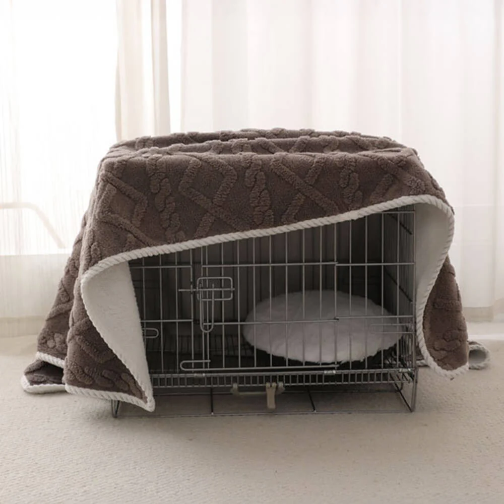 Couverture polaire luxueuse imperméable pour chien douce et chaude - Image 5