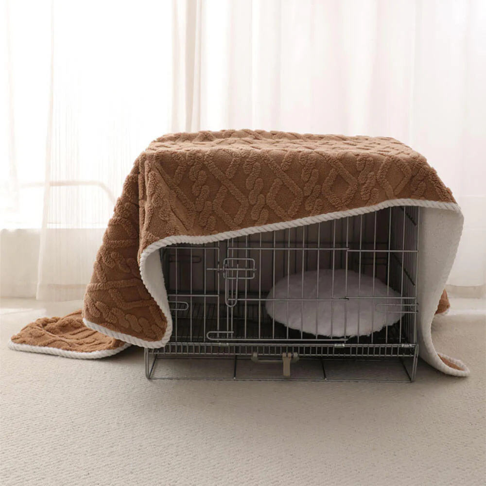 Couverture polaire luxueuse imperméable pour chien douce et chaude - Image 6