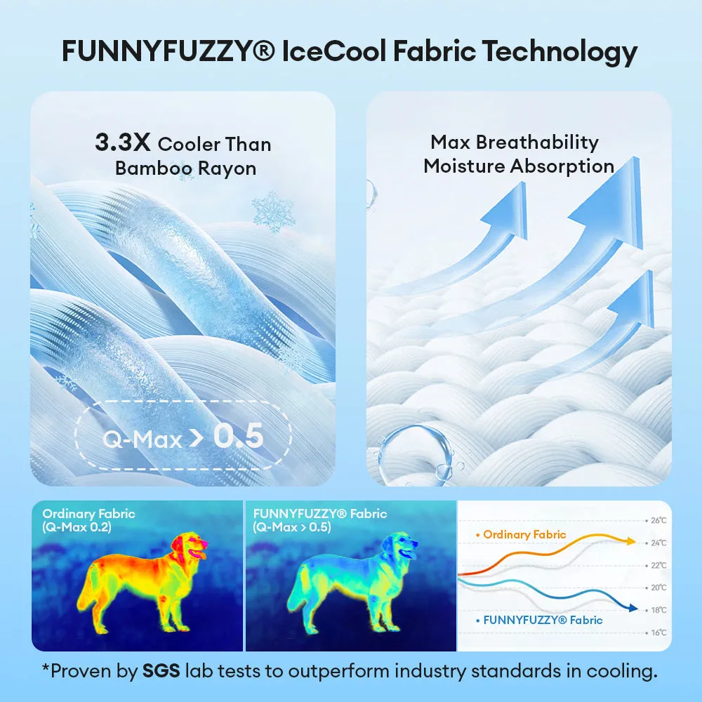 Gilet pour chien en soie glacée et anti-UV - Image 6
