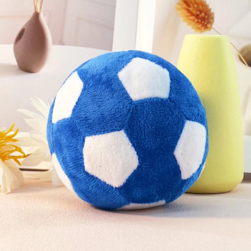 Jouet Interactif en Peluche Football Siffleur pour Chien - Image 4