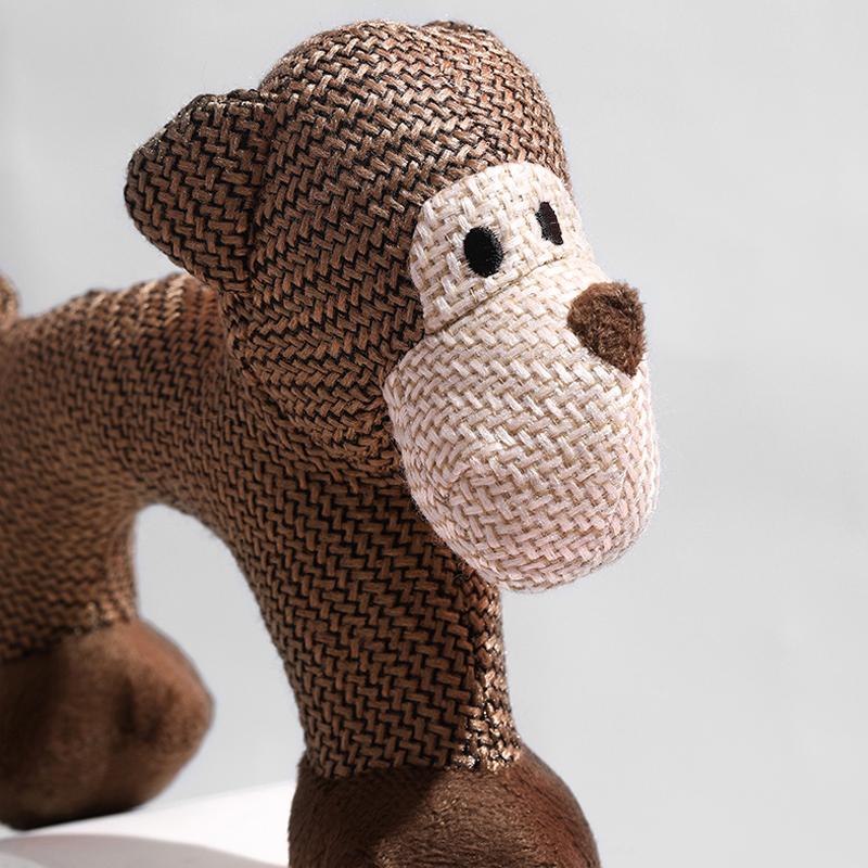 Jouets à mâcher animaux grinçants pour chien - Image 5