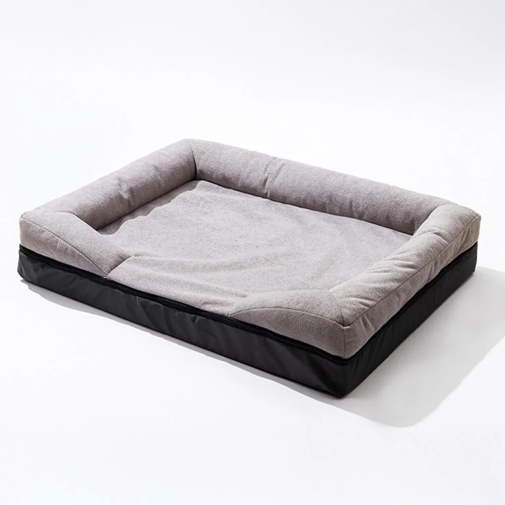 Lit orthopédique lavable pour chien et chat spacieux confortable et durable - Image 18