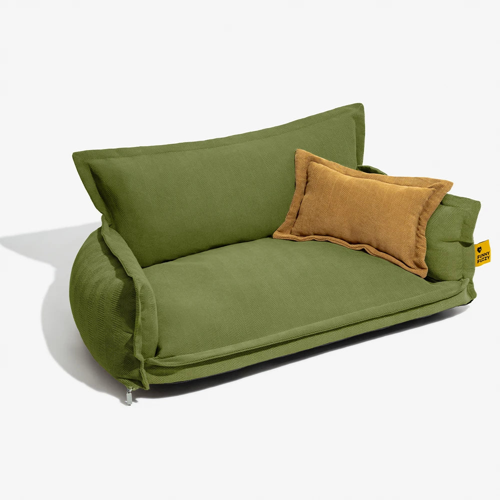 Panier orthopédique pour chien toutes saisons à double couche amovible – Rétro - Image 11