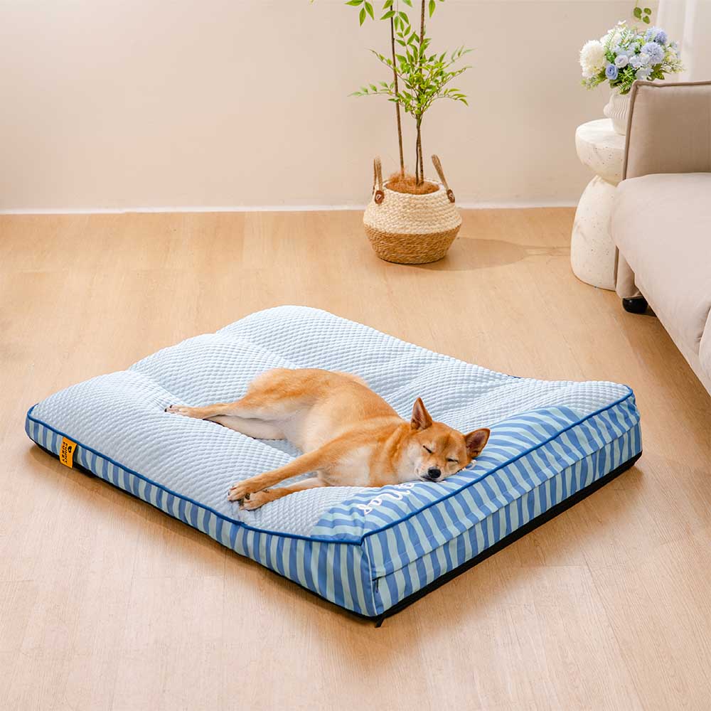 Lit orthopédique pour chien rectangulaire extra large lavable - Sieste rafraîchissante - Image 11