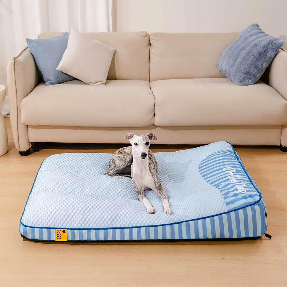 Lit orthopédique pour chien rectangulaire extra large lavable - Sieste rafraîchissante - Image 13