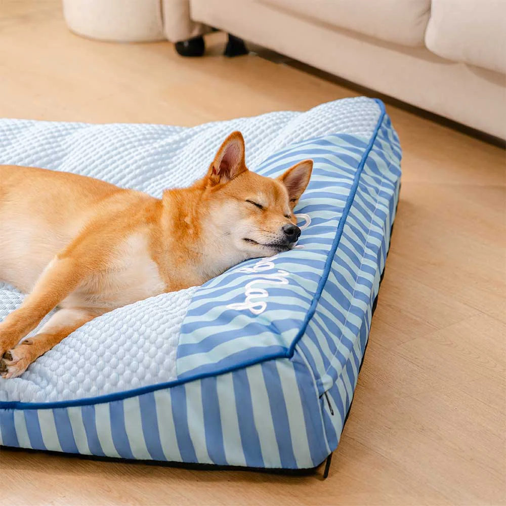 Lit orthopédique pour chien rectangulaire extra large lavable - Sieste rafraîchissante - Image 2
