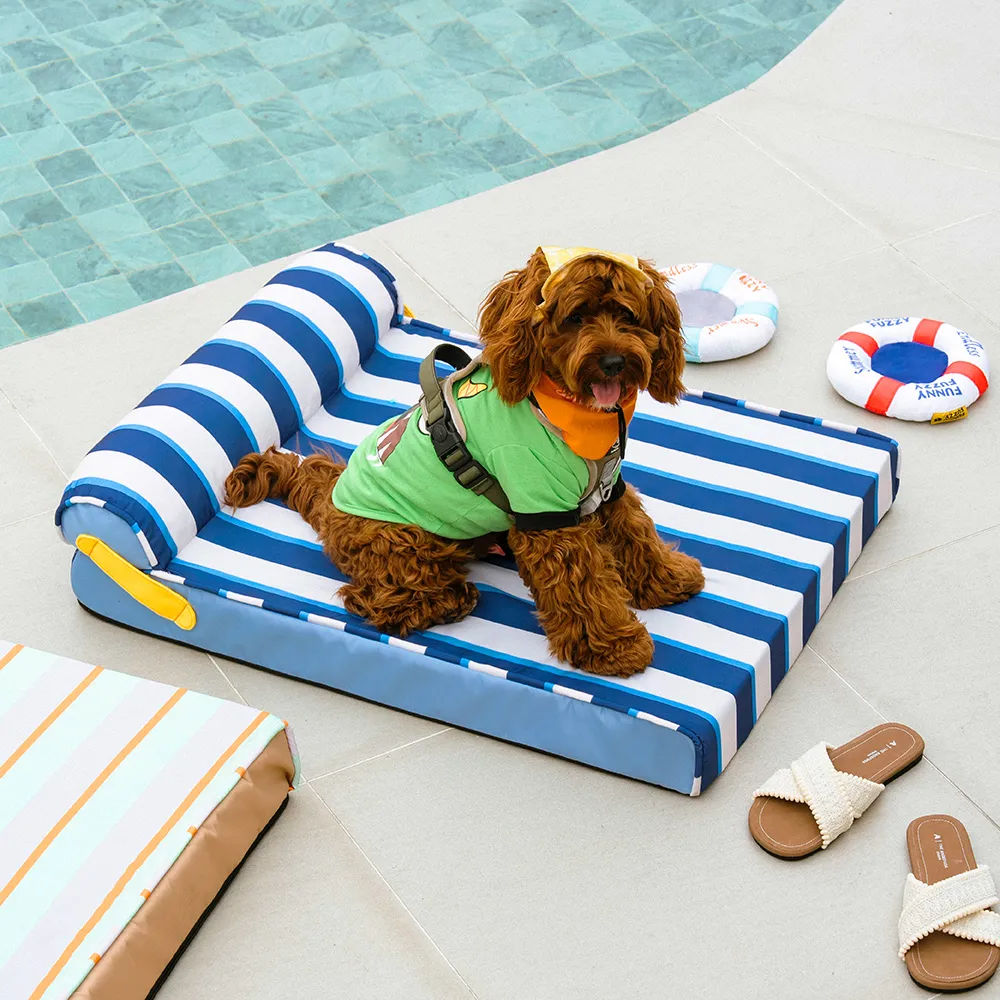 Lit orthopédique tapis rafraichissant chien - Chill Nest - Image 10