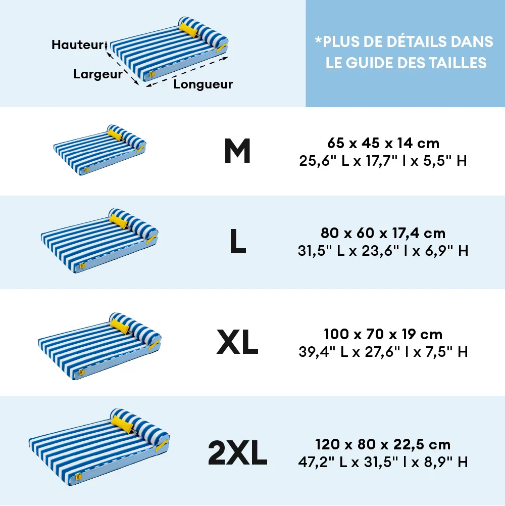 Lit orthopédique tapis rafraichissant chien - Chill Nest - Image 11