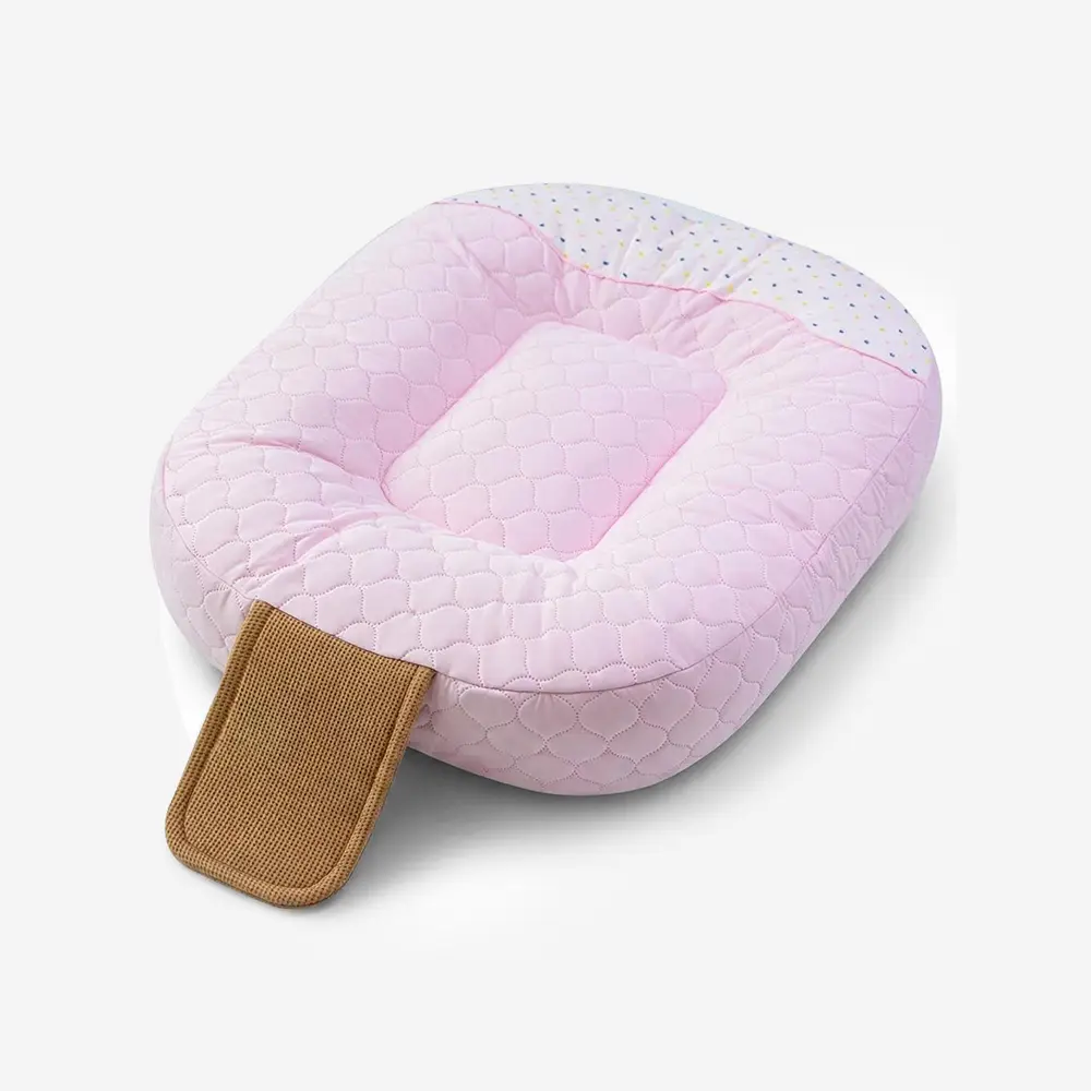 Lit apaisant rafraîchissant pour chien en soie glacée absorbant la chaleur-Crème glacée - Image 10