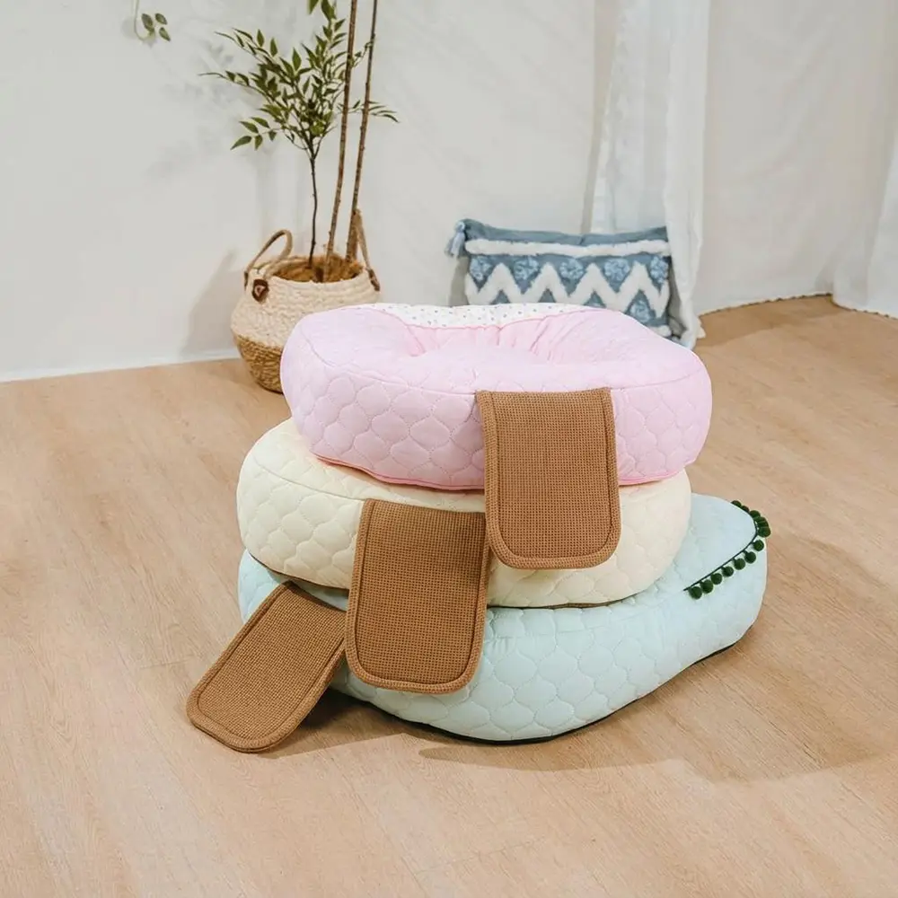 Lit apaisant rafraîchissant pour chien en soie glacée absorbant la chaleur-Crème glacée - Image 14