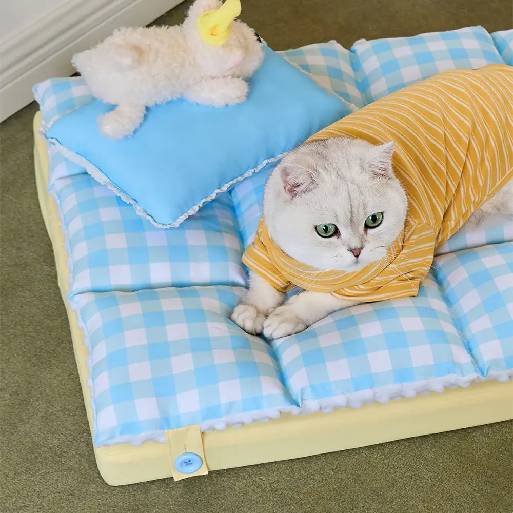 Tapis pour chien confortable, lavable, double couche, tout-en-un - Exclusivité pour animaux de compagnie. - Image 14
