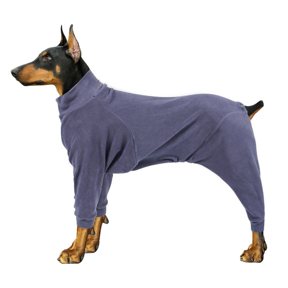 Pyjama polaire confortable pour chien vêtements de nuit idéaux pour grands chiens - Image 15