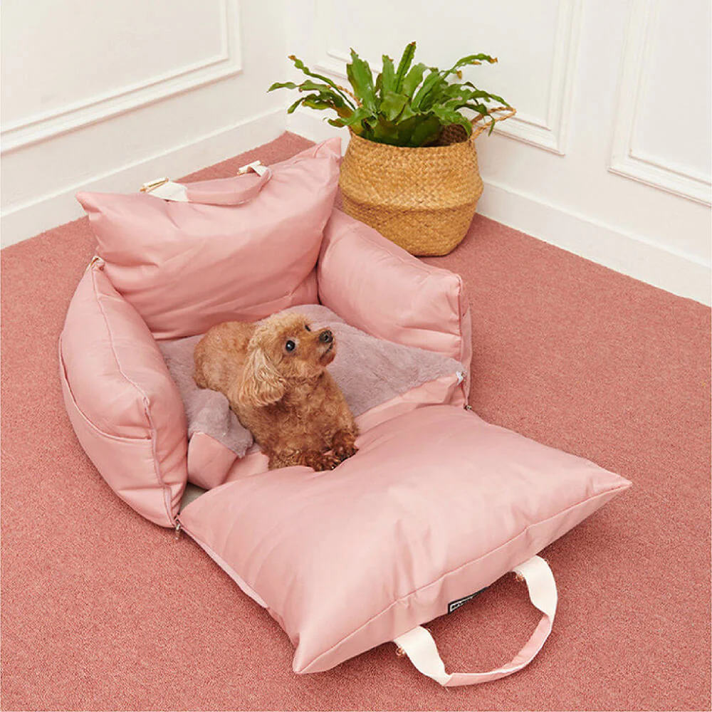 Siège auto pour chien imperméable ISOFIX avec système - Première classe - Image 18