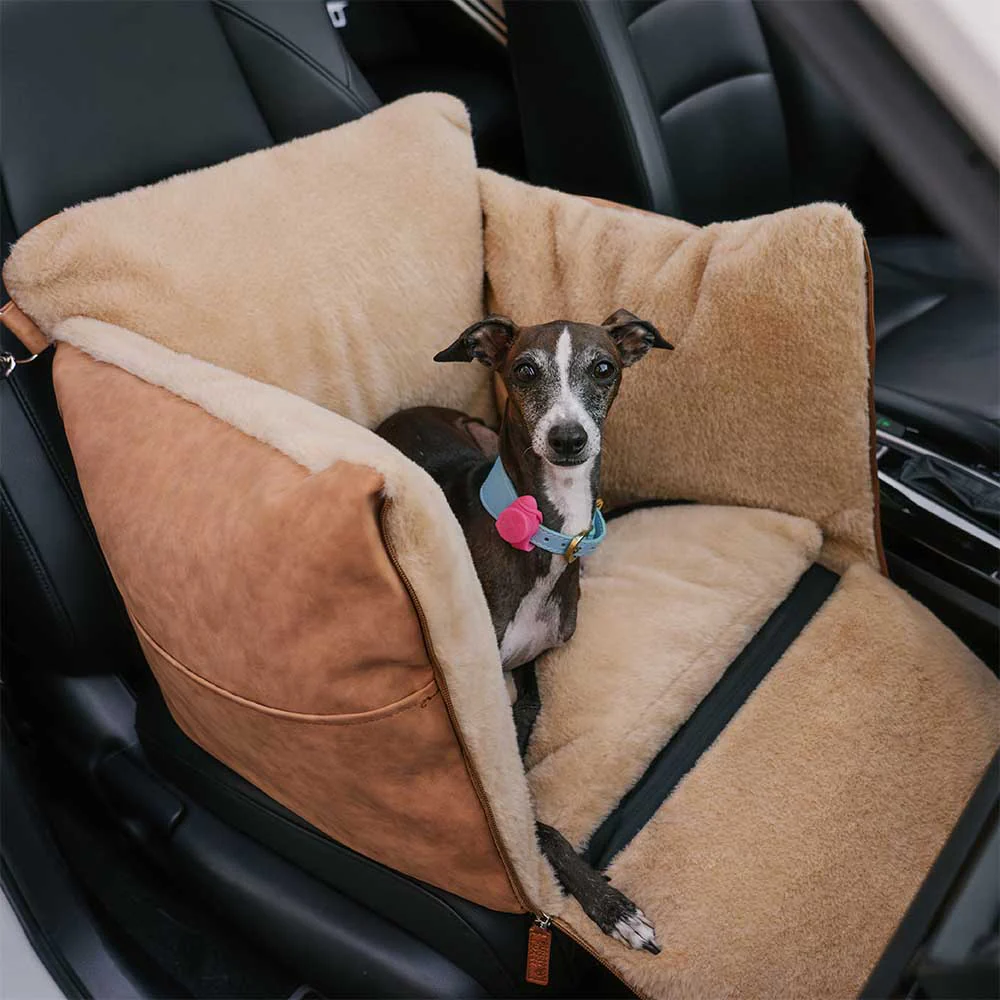 Siège d'appoint pour chien grande taille moelleux chaud sûr antidérapant - Ride and Rover - Image 3