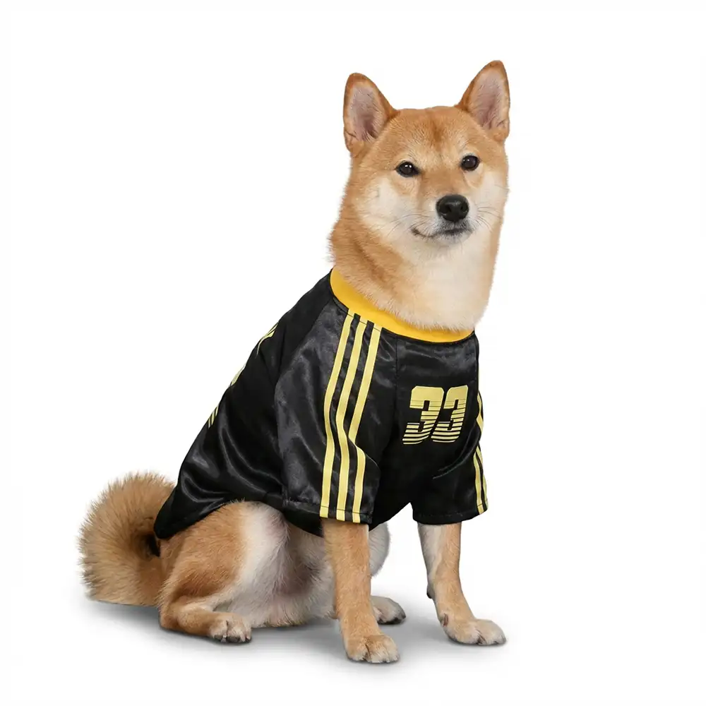 T-shirt pour chien rétro réfléchissant rayé pour toutes les races - Image 2