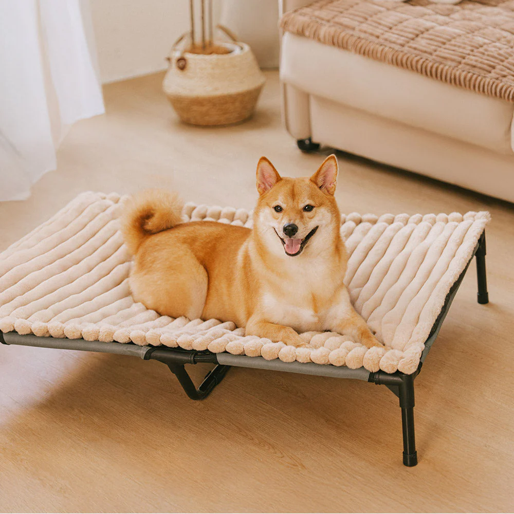 Tapis pour animaux en fausse fourrure de lapin lavable et chaud - ComfyEase - Image 16